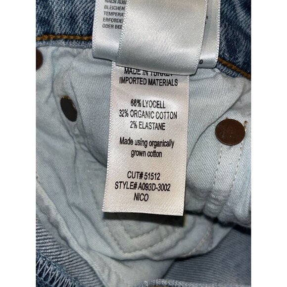 Agolde Nico. High Rise SLim Fit Jeans women size 26 - Picture 10 of 12